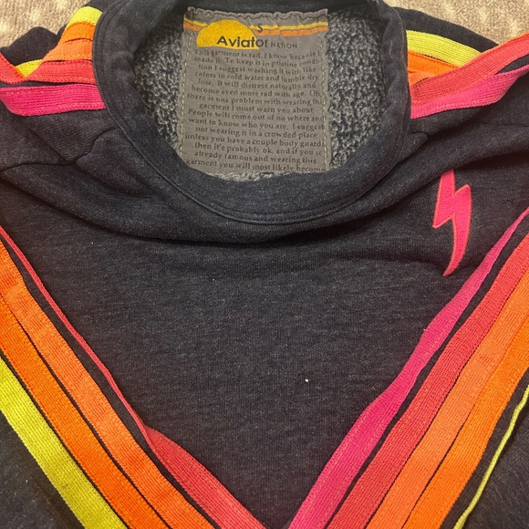 SUPER CUTE AVIATOR NATION SWEATSHIRT - Picture 3 of 3